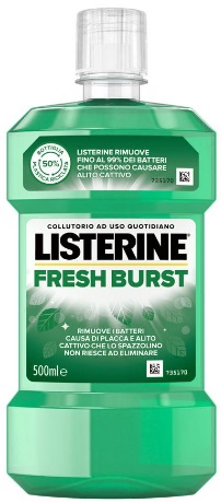 LISTERINE FRESH BURST VERDE 500ML
